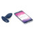 Buy Ditto 10-function App-controlled Rechargeable Vibrating Silicone Anal Plug Midnight Blue - We-Vibe Standard Innovations wevibe