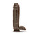 Buy the Dr Skin Mr Mister 10.5 inch Realistic Dildo with Suction Cup in Chocolate Brown Flesh - Blush Novelties