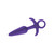 Buy Inya Prince Small Silicone Anal Plug with Finger Ring Purple - NS Novelties New Sensations