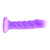 Buy the Echo Super Soft Silicone Dildo with 3-speed Bullet Vibe Purple Haze Strap-on harness ready dong - Tantus