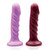 Buy the Echo Super Soft Silicone Dildo with 3-speed Bullet Vibe Purple Haze Strap-on harness ready dong - Tantus