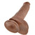 Buy the King Cock 10 inch Realistic Dong Dildo with Balls & Suction Cup in Tan Brown Flesh strap-on compatible dildo - Pipedreams Products