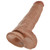 Buy the King Cock 11 inch Realistic Dong with Balls Tan strap-on compatible dildo - Pipedreams Products