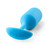 Buy the Snug Plug 3 Weighted Silicone Anal Butt Plug Teal Blue - b-Vibe