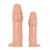 Buy the True Feel XL Realistic Penis Extension with Ball Strap - Evolved Novelties Adam & Eve