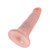 Buy the King Cock 5 inch Realistic Dong Flesh Strap-on compatible - Pipedreams Products