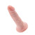 Buy the King Cock 5 inch Realistic Dong Flesh Strap-on compatible - Pipedreams Products