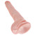 Buy the King Cock 14 inch Realistic Dong with Balls Flesh strap-on compatible dildo - Pipedreams Products