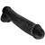 Buy the King Cock 15 inch Realistic Dong with Balls Black strap-on compatible dildo - Pipedreams Products