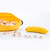Buy the Banana 10-function Silicone Vibrating Bullet Vibrator Emoji Dildo in Yellow - Emojibator