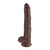 Buy the King Cock 14 inch Realistic Dong with Balls Brown Chocolate strap-on compatible dildo - Pipedreams Products