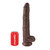 Buy the King Cock 14 inch Realistic Dong with Balls Brown Chocolate strap-on compatible dildo - Pipedreams Products