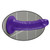 Buy Purple Dillio 6 inch Slim Realistic Strap-On Dildo - Pipedream Toys 