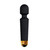 Buy the Wanderful 18-function Rechargeable Silicone Wand Massager Black & Gold - Lovely Planet Dorcel