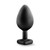 Buy the Bling Plug Medium Silicone Buttplug with Clear Crystal - Blush Novelties Temptasia