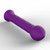 Buy the Diamond 21-function Rechargeable Silicone Wand Massager Purple - FemmeFunn Femme Funn Nalone