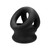 Buy the Tri-Squeeze 3-Ring Silicone Plus Cockring & Ball-Stretching Sling Black Ice -OxBalls