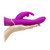 Buy the Happy Rabbit 2 Natural 15-function Rechargeable Silicone Vibrator Purple - LoveHoney