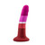 Buy the Avant Pride P3 Lesbian Beauty Dual Density Striped Silicone Dildo - Blush Novelties