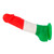 Buy the Addiction Leonardo 7 inch Realistic Silicone Red White Green striped Dildo with Suction Cup -  BMS Enterprises