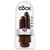 Buy the King Cock Two Cocks One Hole 9 inch Realistic Dong Brown strap-on compatible dildo - Pipedreams Products