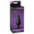 Buy the Anal Fantasy Elite Collection Small Weighted Silicone Butt Plug with 125gr ball - PipeDream Toys