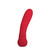 Buy the Lady In Red 17-function Rechargeable Flexible Silicone Bullet Vibrator - Evolved Novelties