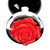 Buy the Booty Sparks Red Rose Polished Aluminum Anal Plug Medium - XR Brands