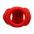Buy the OxSling Silicone Plus Cockring & Ball-Stretching Power Sling Red Ice -OxBalls