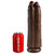 Buy the King Cock Two Cocks One Hole 11 inch Realistic Dong Brown strap-on compatible dildo - Pipedreams Products