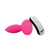 Buy the Charged My Secret 20-FUNction Remote Control Rechargeable Vibrating Butt Plug Pink - Screaming O