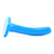 Buy the Platinum Premium Silicone The Slim Curved Dildo Blue - Doc Johnson