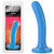 Buy the Platinum Premium Silicone The Slim Curved Dildo Blue - Doc Johnson