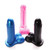 Buy the Harness ready Champion Super Soft Realistic 3-function Vibrating Silicone Dildo with Balls Black - Tantus, Inc