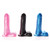 Buy the Harness ready Champion Super Soft Realistic 3-function Vibrating Silicone Dildo with Balls Black - Tantus, Inc