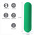 Buy the Jessi 10-function Rechargeable Supercharged Silicone Bullet Vibrator Emerald Green discreet - Maia Toys Marcia