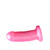 Buy the They/Them Super Soft Realistic Silicone Dildo in Punk Rock Pink Pearl Gender Fluid Pronoun Identity Semi-Phallic anal vaginal pegging strapon Harness ready - Tantus Inc