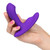 Buy the Remote Control 15-function Rechargeable Silicone Pinpoint Probe with Pleasure Ball in Purple - calexotics Cal exotics California exotic novelties 