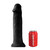 Buy the King Cock 14 inch Realistic Cock Dong Dildo Midnight Black strap-on compatible dildo - Pipedreams Products