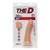 Buy the Slim D 6 inch UltraSkyn Dual Density Realistic Dildo Vanilla - Doc Johnson