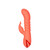 Buy the California Dreaming Orange County Cutie 13-function Rechargeable Silicone Thrusting Rabbit Vibe Orange - Cal Exotics