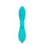 Buy the California Dreaming Santa Monica Starlet 13-function Rechargeable Silicone Thumping G-Spot Rabbit Vibe Blue - Cal Exotics