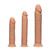 Buy the Realistic D 8 inch UltraSkyn Dual Density Realistic Dildo Vanilla - Doc Johnson