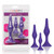 Buy the Booty Call Booty Trainer 3-piece Silicone Butt Plug Kit Purple - Cal Exotics