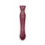 Buy the Queen G-spot PulseWave 17-function App-controlled Rechargeable Silicone Vibrator with Suction Sleeve in Wine Red - Zalo USA