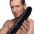 Buy the Violator 13-function XXL Vibrating Realistic Dildo with Thruster Handle Black - XR Brands Master Series