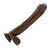 Buy the Dr Skin Mr Ed 13 inch Realistic Dildo with Suction Cup in Chocolate - Blush Novelties