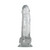 Buy the Crystal Clear 8 inch Realistic Dildo with Suction Cup Strap-On Harness Compatible - Evolved Novelties Adam & Eve