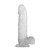 Buy the Crystal Clear 8 inch Realistic Dildo with Suction Cup Strap-On Harness Compatible - Evolved Novelties Adam & Eve