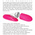 Buy the Turn Me On 36-function Remote Control Rechargeable Silicone Bullet Vibrator - Evolved Novelties  Adam & Eve Toys